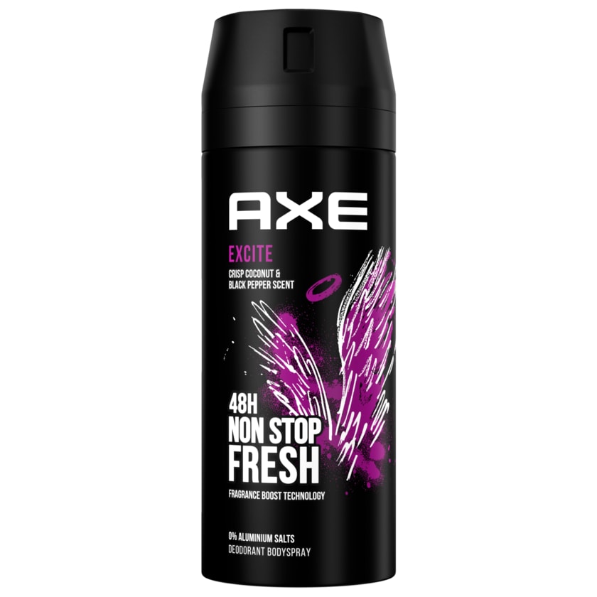 Axe Deo Spray Excite ohne Aluminium 150ml